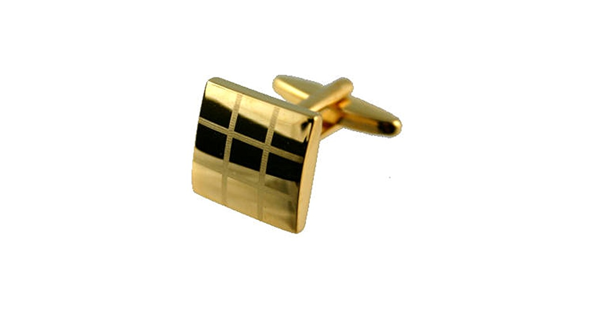 金メッキ カフリンクス 2ペア カフスボタンーゴールドカフス