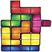 Tetris lampada, di notte ha condotto la luce 7 colori Tetris impilabile lampada da tavolo di blocco di induzione, Diy 3D Magic blocco giocattoli di puzzle per bambini Teens Camera (lampada Tetris)