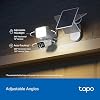 Tapo 2K Outdoor Pan/Tilt Wireless Floodlight Security Camera - Battery Power with Solar, 360o AI Motion Tracking, Person/Vehicle Detection, Subscription-Free Local Storage or Optional Cloud, C615F KIT
