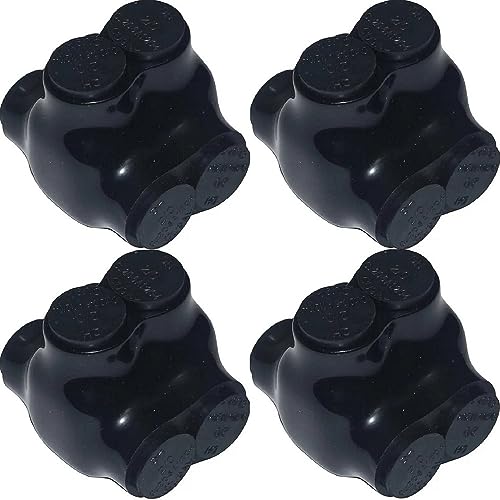 Insulated Wire Connectors DMNI - Polaris Connector Lugs Taps for Wires Range 1/0-14 AWG - Aluminum and Copper Wire Split Bolt Connector Slotted or 3/16
