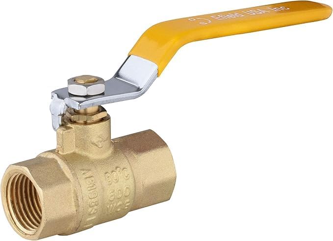 (Pack of 50) EFIELD 3/4-Inch 600 WOG FIPT Brass Ball Valve