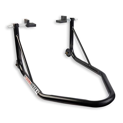Image of Grandbiker Rear Universal Wheel Paddock Stand Extra Strong with Swing Arm Rest for Dominar (Black)