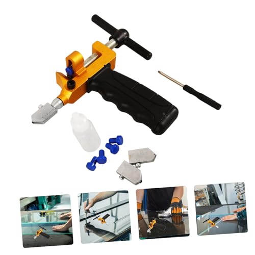 Cortador manual de azulejos herramienta multifunción y abridor de vidrio para bricolaje casero 4