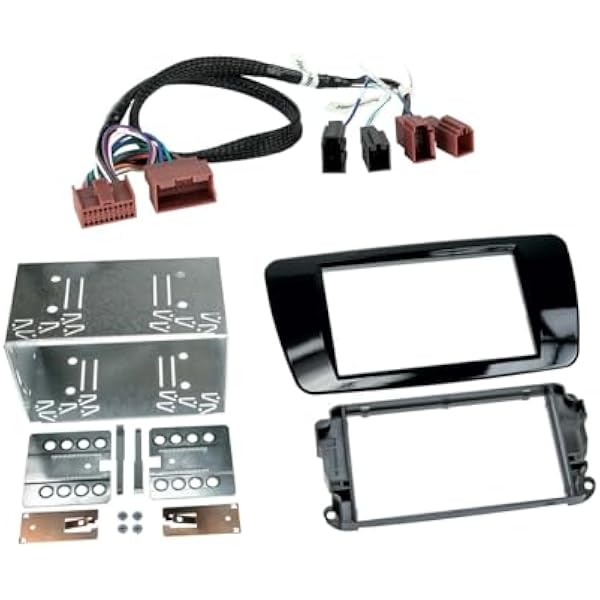 2-DIN RB Seat Ibiza 6F Facelift 2012-> > lakier fortepianowy/czarny