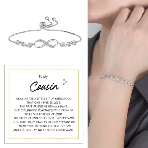 Infinity Bracelet for Her – Thoughtful Gift for Mom, Daughter, Wife, Sister, Friend & More – Meaningful Jewelry with Message Card in Gift Box2
