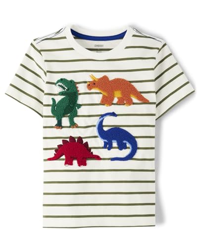 Image of Gymboree Boys and Toddler Embroidered Graphic T-Shirt
