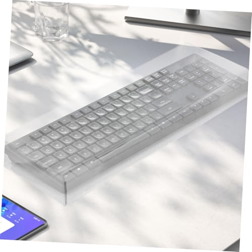 Protector de teclado mecánico de acrílico para mantener tu escritorio impecable 6
