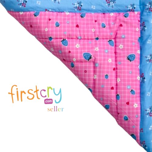 Image of Bedding Mattress for Cotton, Baby Sleeping Bed Set Godari Baby Cradle |Sleeping Mat |Multi Purpose Cushioned Bed |Baby Bed for 0 to 2 Years.