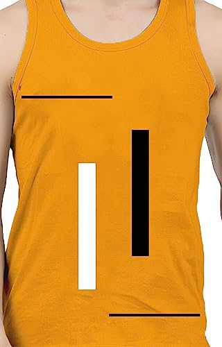 Image of JUGULAR Men's Regular Fit Cotton Printed Vest