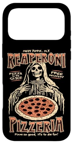 Reaperoni Pizzeria, Pizza So Good It's To Die For X}zP[X iPhone 17 Pro Max p