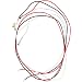 VICASKY 3pcs Phonograph Lead Wires for Turntable Record Player Connection Cables Easy Install Headshell Wires Compatible Phonographs and Audio Devices