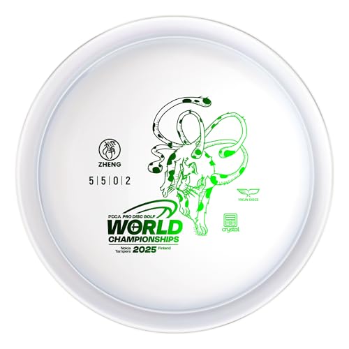 Yikun Disc Golf Stable Midrange Golf Discs|Pro Worlds 2025 Limited Edition|170-176g Perfect for Outdoor Sports Games