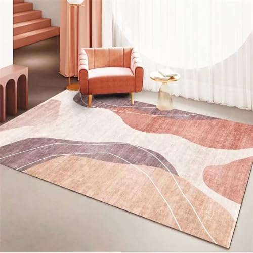 Tapis de salon 300x400cm multicolore grand format style moderne pour maison
