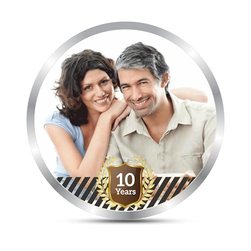 Image of TRUESILVER ACPL BIS Hallmarked Personalised Anniversary 5 /10 /20 /50 /100 gm 999 Pure Silver Coin by ACPL