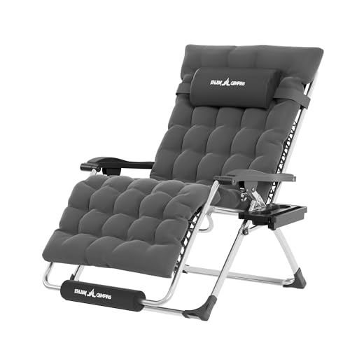 Image of UDPATIO Oversized Zero Gravity Chair Patio Reclining Chairs with Cushion