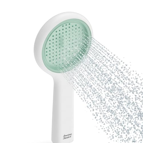 Image of American Standard Genie Hand Shower Spray For Bathroom| Wall Mounted| 3.4 Inches Wide Spray Surface| Aquamarine Finish| 10 Year Warranty | FFASS505-000600BA0