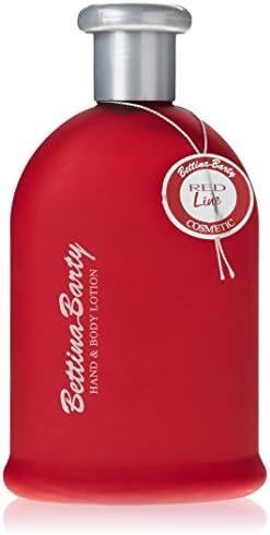 Bettina Barty Red Line Hand & Body Lotion, 17 fluid ounces.