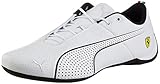 Abgerundete Fahrer-Ferse PUMA Ferrari Future Cat Ultra Sneaker Puma White-Puma Black UK 7.5_Adults_FR 41