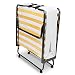Beautissu Cama Plegable de Invitados Venetia - 80x200 cm - Estable Armadura...
