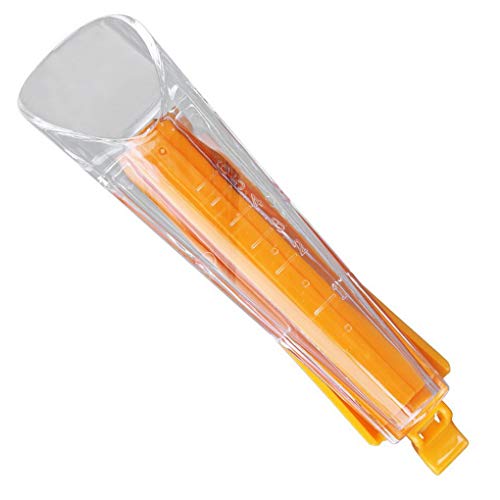 Kongnijiwa Trockenhefe 1-6 Gramm Harz Mess-Glas-Schalen aus Kunststoff Sealing Clip Backen-Werkzeuge Küche Bäckerei Supplies Cover