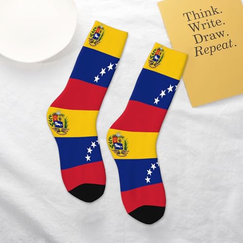 Venezuela flag A Pair Junior Athletic Short Tube Socks Children Calf Tube Socks Short Stockings4