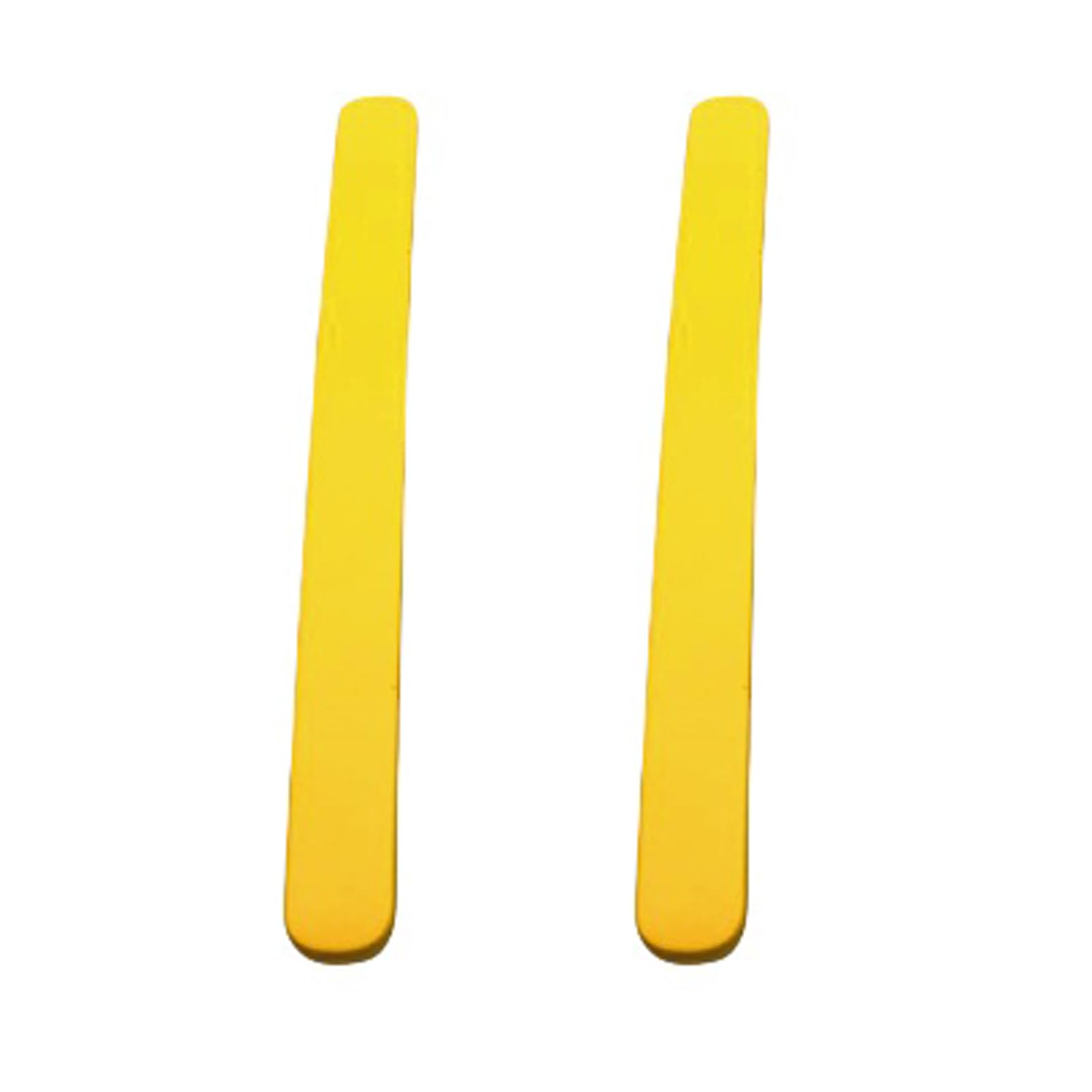 Dswzlqdxb Yellow 2Pcs Cabinet Handles Colourful Kitchen Door Handles Zinc Alloy Profiles Drawer Pulls Wardrobe Children's Room Knobs Cupboard Door Levers (Hole Distance 128Mm,)
