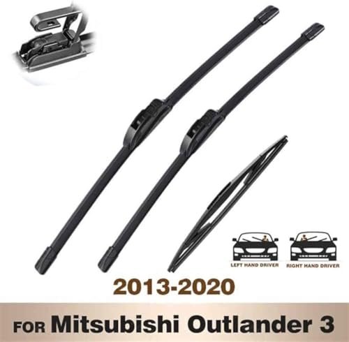 Escobillas limpiaparabrisas específicos Mitsubishi Outlander 3 2014 2015 3