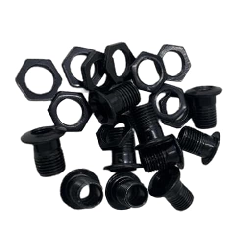 DYNWAVE Set de 10 Válvulas de Aire para Batería 1/2", partes para instrumentos de percusión, negro miniatura 6