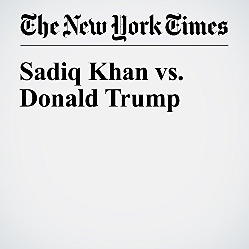 Sadiq Khan vs. Donald Trump cover art