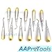 AAProTools New German Grade 11 EA Dental Elevators Extraction Extracting Dental Instruments