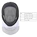 Alomejor Fencing Sports Mask, Protective Helmet with Padded Bib Metal Mesh Lining for Daily Practice and Competition (M)