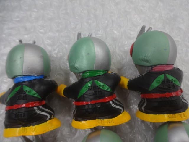 Amazon.co.jp: ライダーキッズ ショッカーライダー 6体セット 指人形