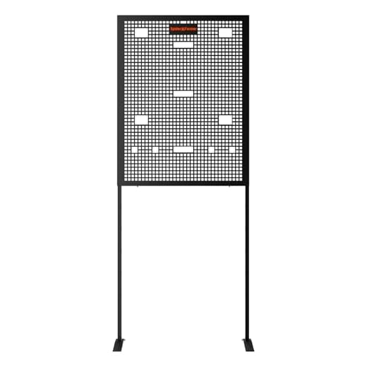 ProNet – -Netz Halt Modular 60 bis 120 cm – Garden HighPro 11 Spider Farmer Growzelt Ausrüstungsboard, Robustes Equipment und Kabelmanagementsystem, Stahl Montagepanel Organizer, Verstellbarer Rankgitter mit Standfuß, Metallgitter für GGS-Controller-Kits