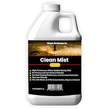 WVN Clean Mist | Ultra-Concentrated Misting Coolant for Cutting and Machining | Advanced Fully Synthetic Fluid 1 Quart