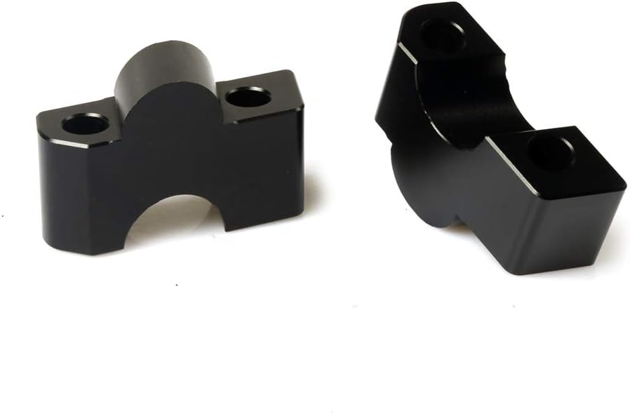 Motorcycle Handlebar Riser Up Backs Moves Bracket Kit Handle Bar Riser Mount Clamp For Vulcan S 650 VN650 15-18 (BLACK)