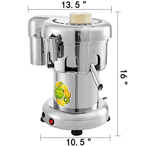 Vbenlem Commercial Juice Extractor Heavy Duty Juicer Aluminum Casting And Stainless Steel Constructed Centrifugal Juice Extractor Juicing Both Fruit And Vegetable #TOP1