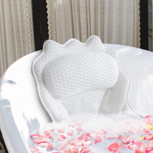 King Mills Plus Size Tub Pillow for Bathtub, Bath Pillow Lux