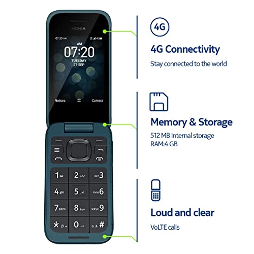 Nokia 16WNDL11A01 2780 Flip | Unlocked | Kaios | Verizon thumb #5
