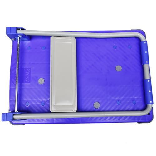 Carretilla plegable ligera de 4 ruedas para carga 70x47 miniatura 2