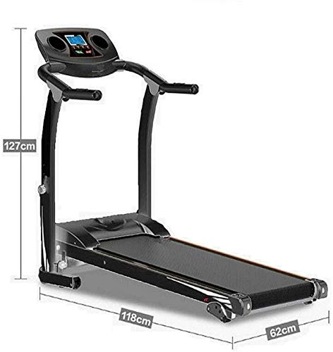 Folding Treadmill Electric Motorized Power Fitness Running Machine with LED Display Perfect for Home Use - Afbeelding 3