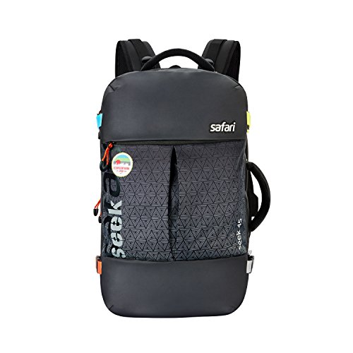 Image of Safari 45 Ltrs Black Large /Travel /Office Laptop Backpack (Seek 45L 21 OB BLK)
