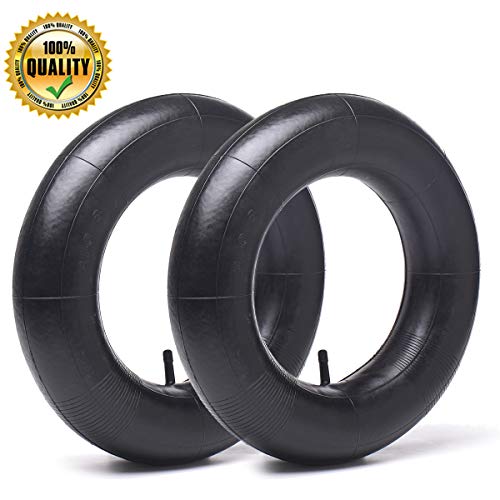 2 Pack 3.00/3.50-8 Replacement Inner Tubes for pneumatic wheelbarrow wheel,cart wheel, garden cart, wagons - Made From Heavy Duty, Thick Premium Rubber