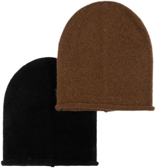 Soft Skin Friendly Wool Warm Thick Knitted Hat Versatile Ear Protection Yarn Hats