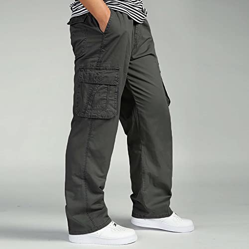 Pantalon cargo homme coupe ample résolvant le manque de poches - 2