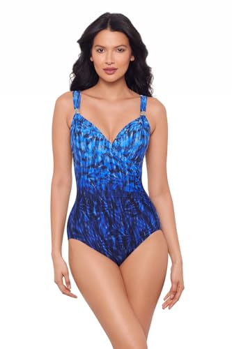 Miraclesuit Women's Swimwear Siren Tummy Control Underwire Bra One Piece Swimsuit