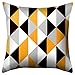 PPMP Fodera per Cuscino di tiro Fodera per Cuscino Stampa Geometrica Divano Letto Complementi arredo casa Fodera per Cuscino Abbracciare Federa A9 45x45 cm 1pc