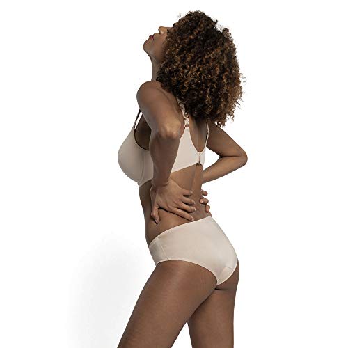 Dorina Rachel Women's Full Cup Underwire Light Padded Demi T-Shirt Bra D1082A - Nude - 36D #TOP3