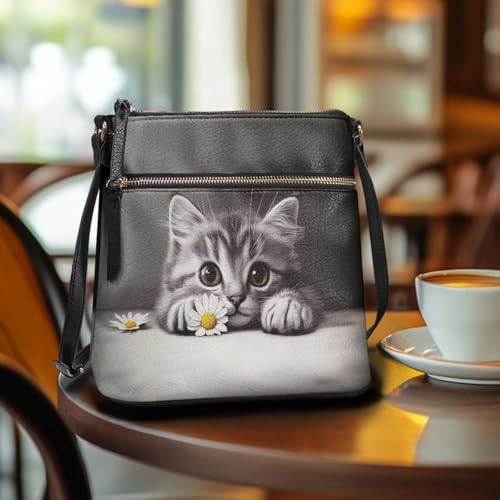 Leather Crossbody Bags for Women Fashion Shoulder Bag Casual Hobo Purses for Women Handbags3