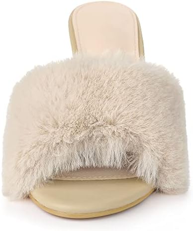 fur slip on