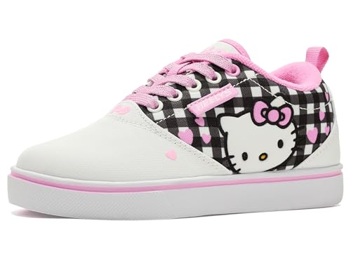 Image of HEELYS Female Hello Kitty Pro 20 (Little Kid /Big Kid) White /Black /Pink 1 Little Kid
